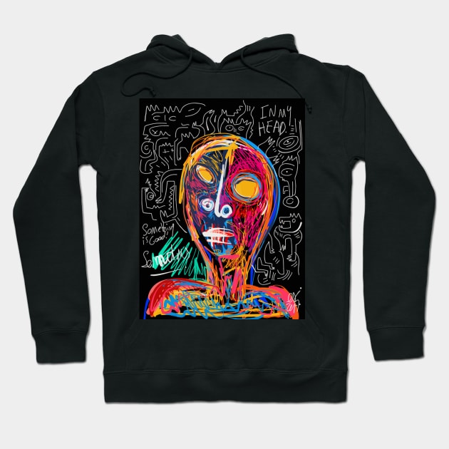 In my head graffiti art Hoodie by signorino